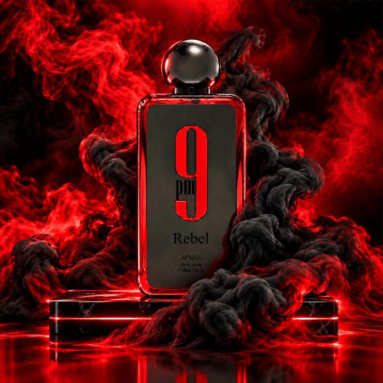 Afnan 9PM Rebel Eau De Parfum - Captivating Fragrance 100ml