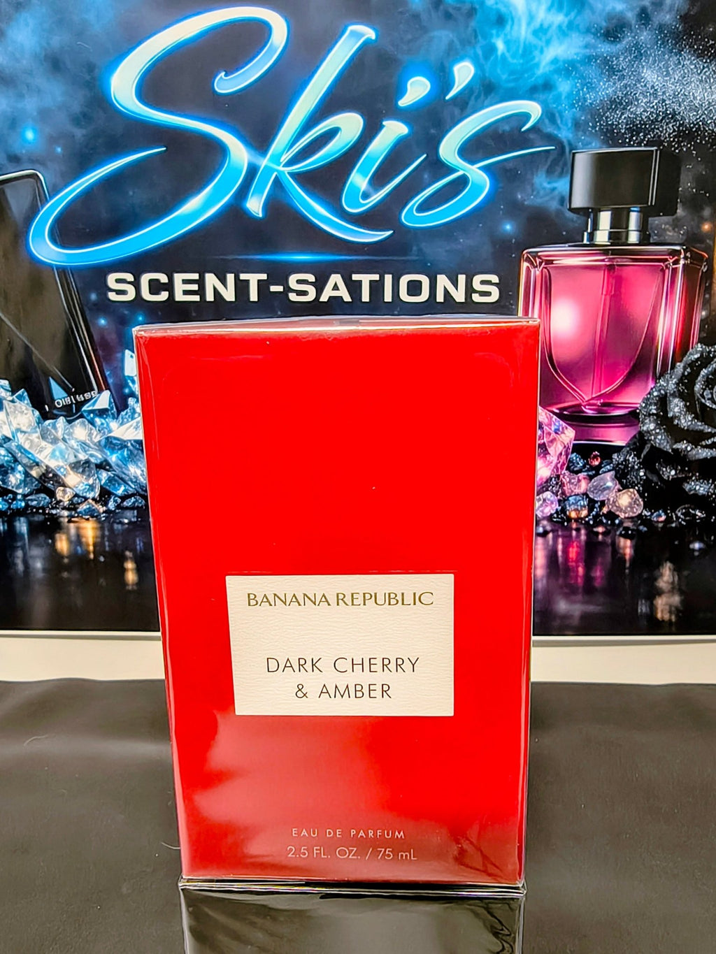 Banana Republic Dark Cherry Amber EDP 75ml 2.5 Fl oz