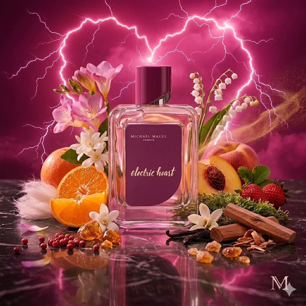 Michael Malul London Electric Heart Eau de Parfum Spray 100ml 3.4 fl oz