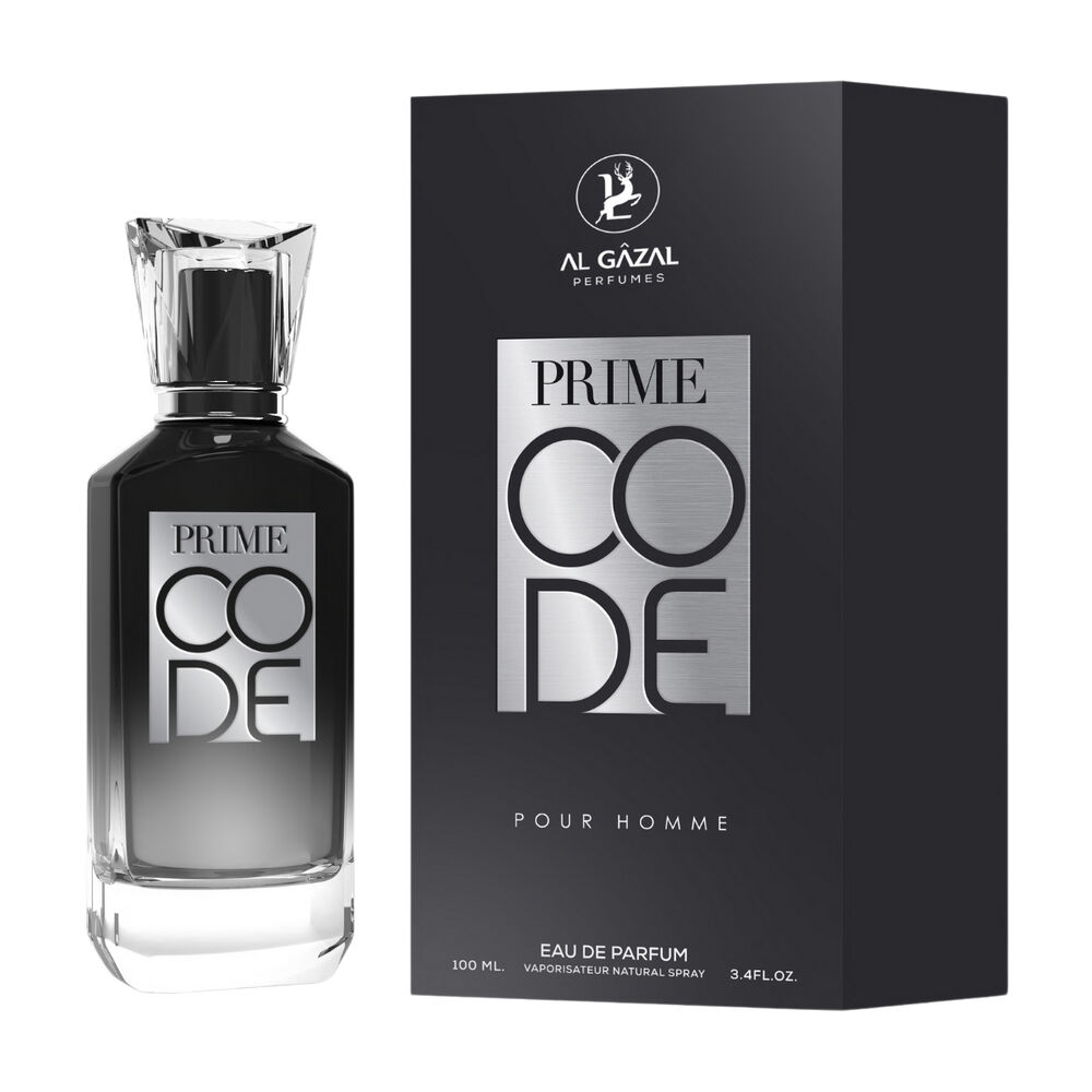Al Gazal Perfumes Prime Code Pour Homme Eau de Parfum Spray 3.4oz 100ml Men's