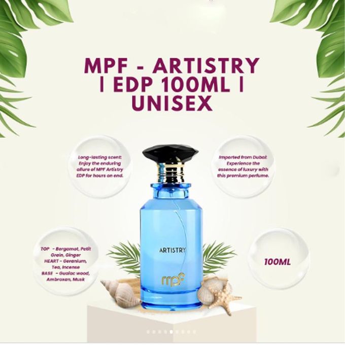 MPF Artistry Eau De Parfum 100ml 3.4 fl oz spray