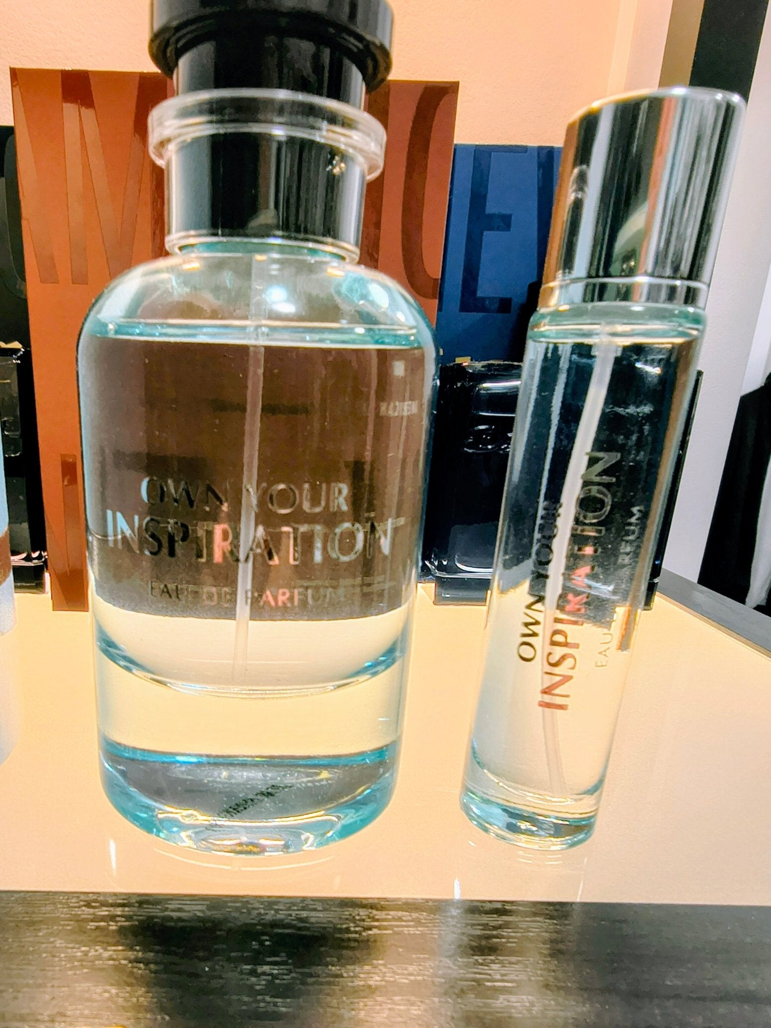 Emper Own Your Inspiration EDP 100ml 3.4 Fl oz plus free 15 ml .5 Fl oz Travel Spray