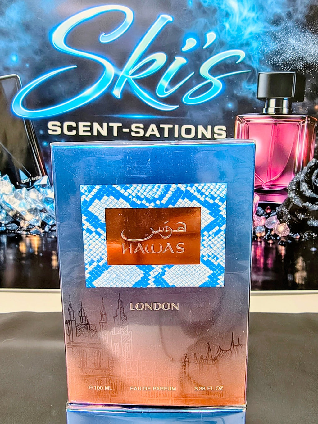 Rasasi Hawas London Eau De Parfum 100ml 3.4 Fl oz