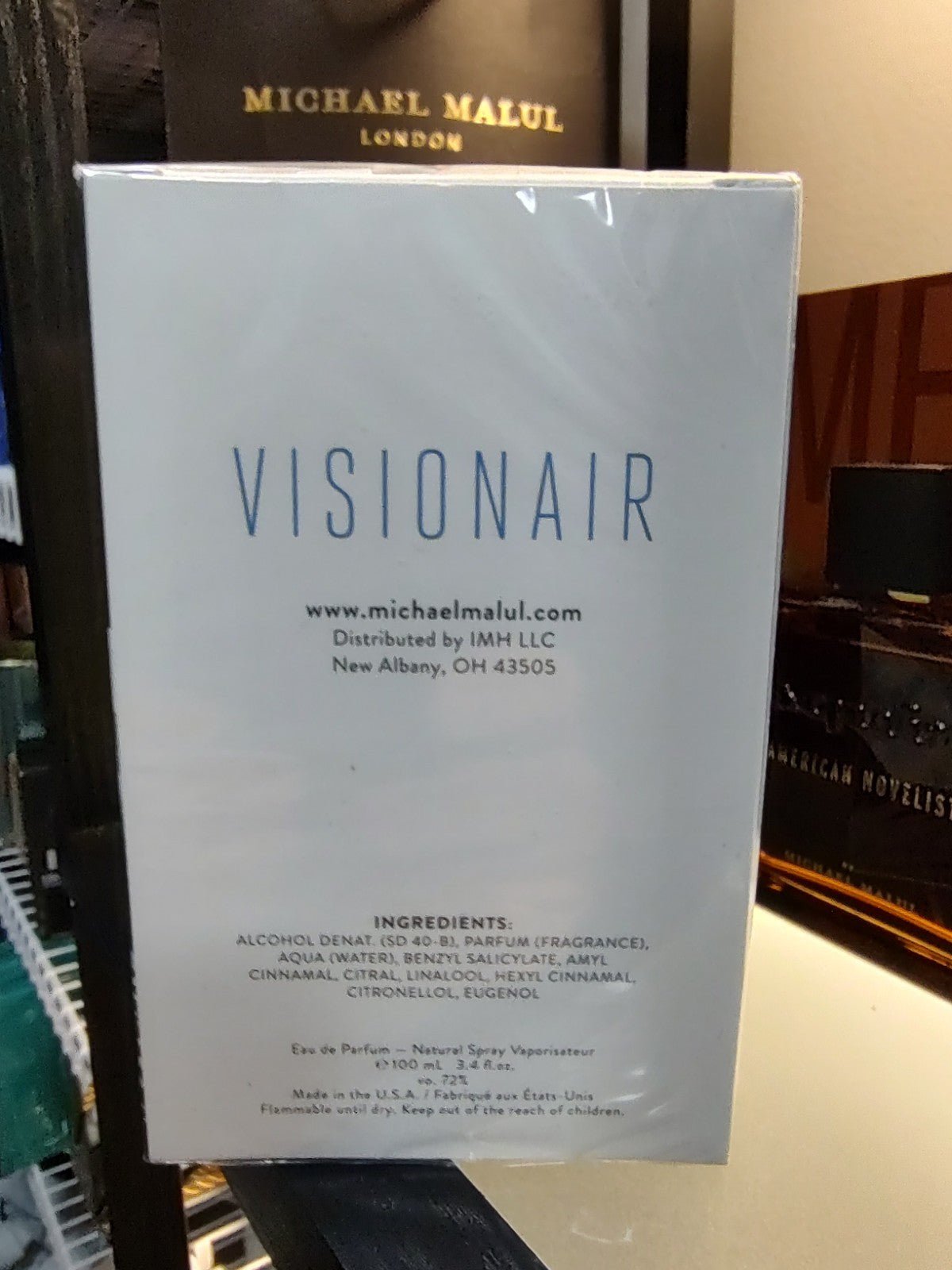 Michael Malul London Visionair Eau de Parfum 100ml 3.4oz