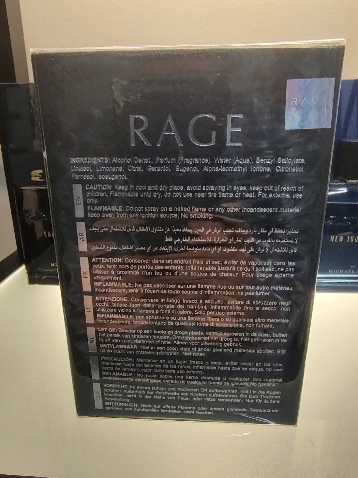 Rave Rage Eau de Parfum Spray 100ml 3.4 fl oz