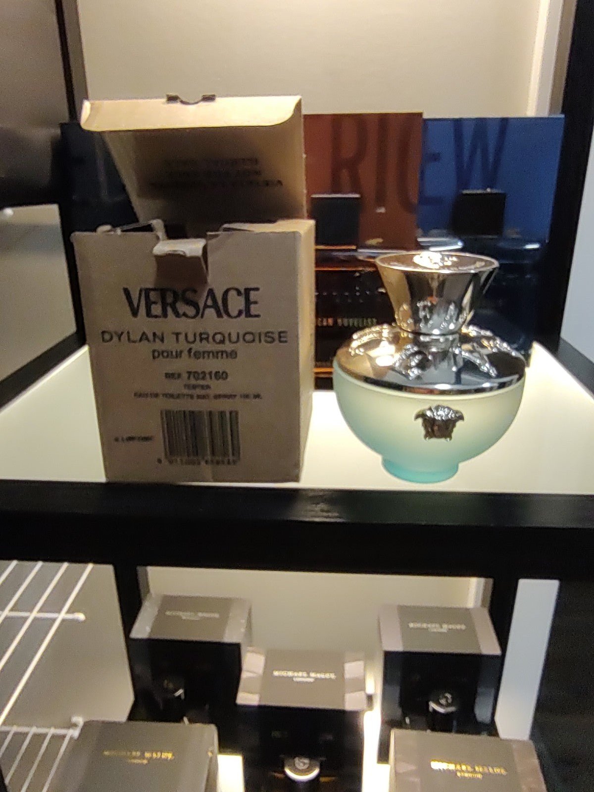 Versace Dylan Turquoise Eau de Toilette 100ml 3.4 Fl oz *TESTER*