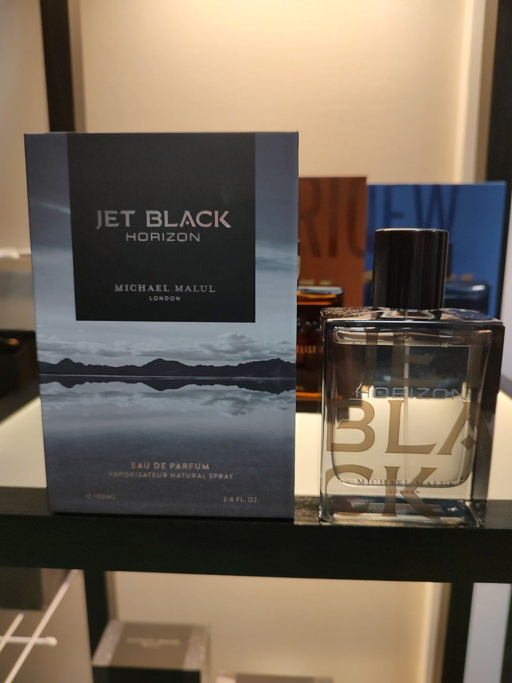 Michael Malul London Jet Black Horizon Eau de Parfum 100ml 3.4 Fl oz
