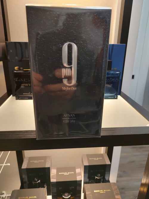 Afnan 9pm Night Out Extrait de Parfum 100ml 3.4fl.oz Exp 01/29