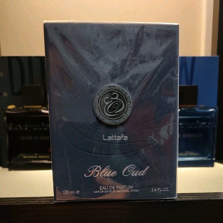 Lattafa Blue Oud Eau de Parfum Spray 100ml 3.4 fl oz - Ski's Scent-sations