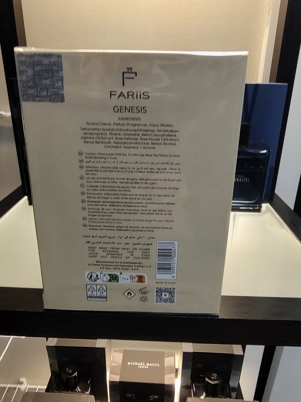 Fariis Genesis Eau de Parfum 100ml 3.4 fl oz