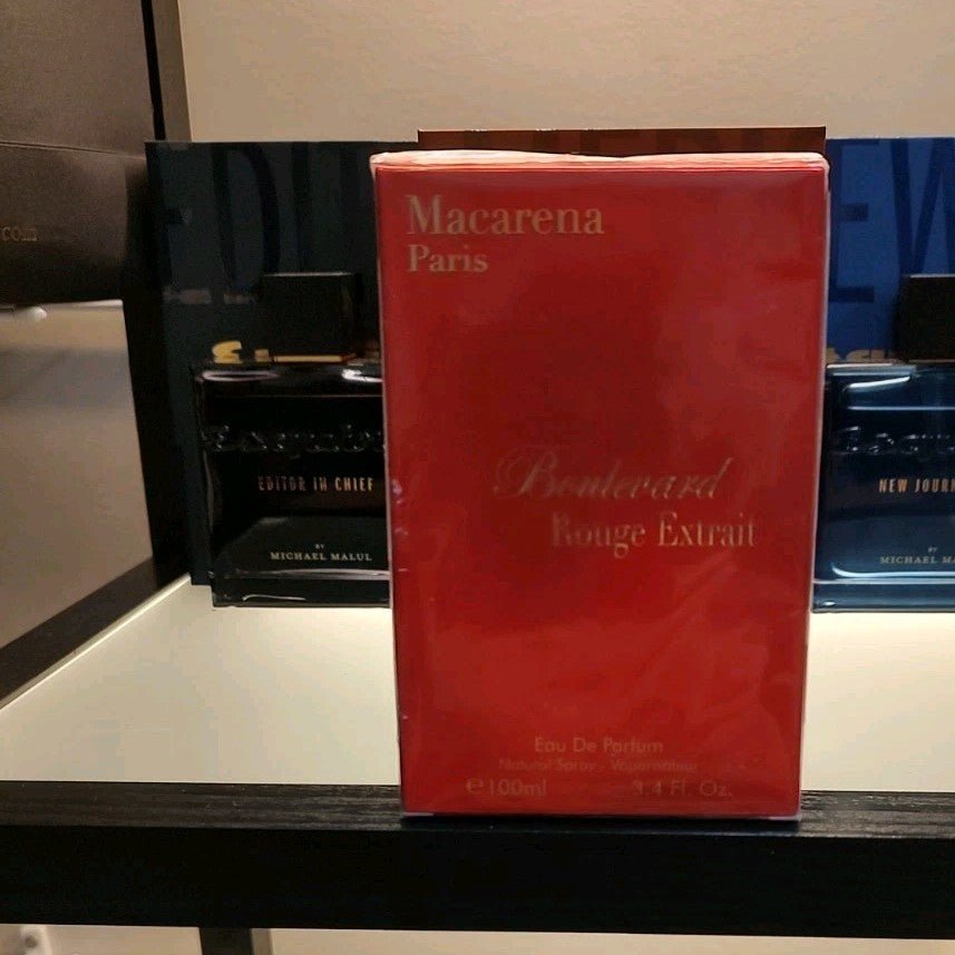 Macarena Paris Boulevard Rouge Extrait Eau de Parfum Spray 100ml 3.4 fl