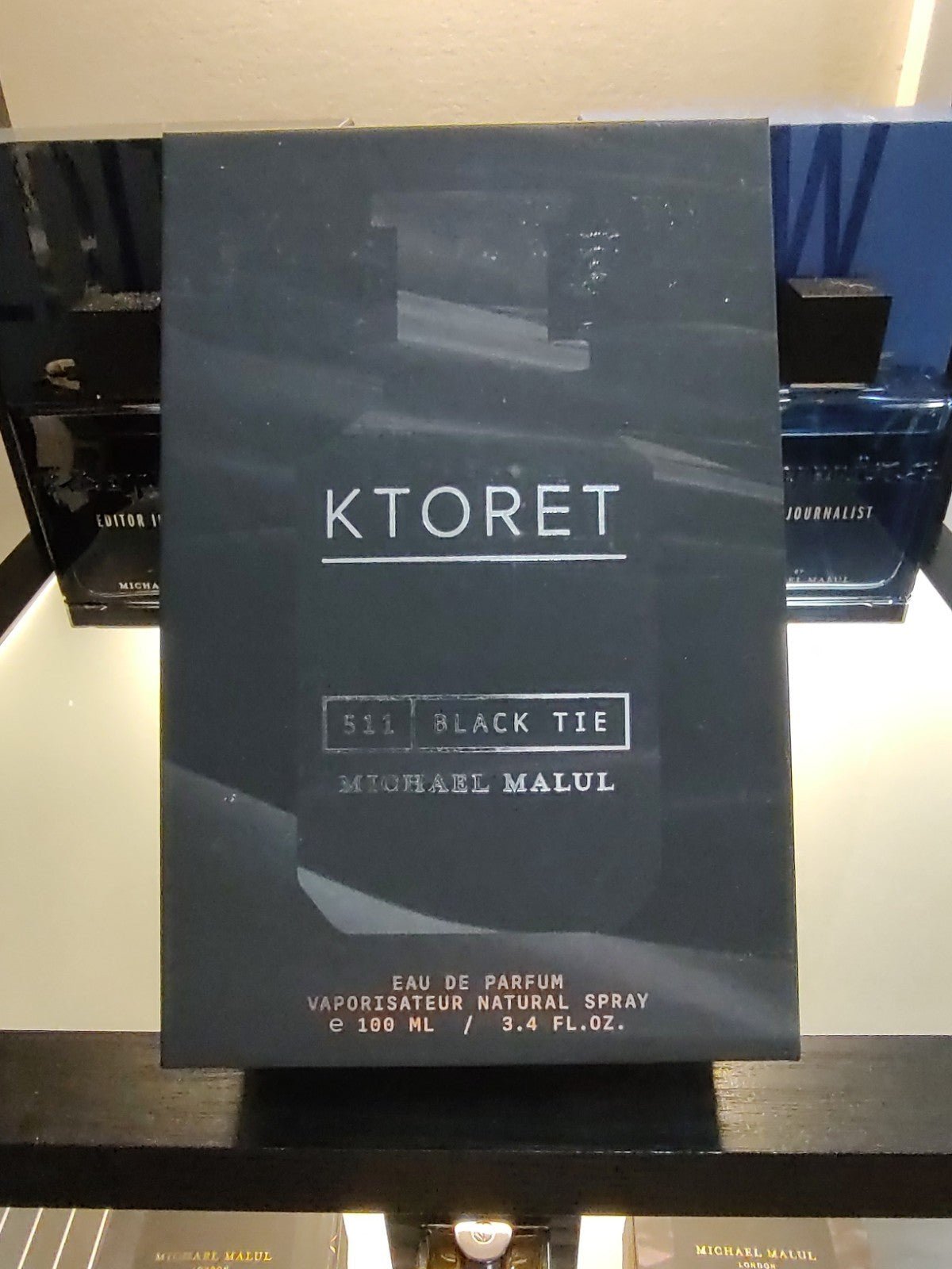 Michael Malul Ktoret 511 Black Tie Eau de Parfum Spray 100ml 3.4 fl oz