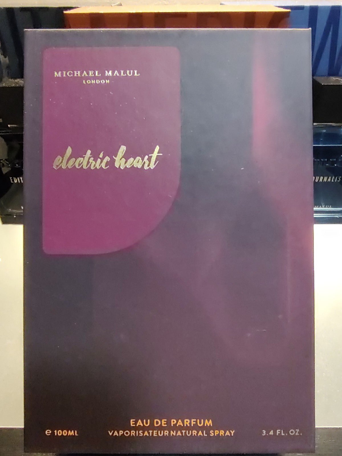 Michael Malul London Electric Heart Eau de Parfum Spray 100ml 3.4 fl oz