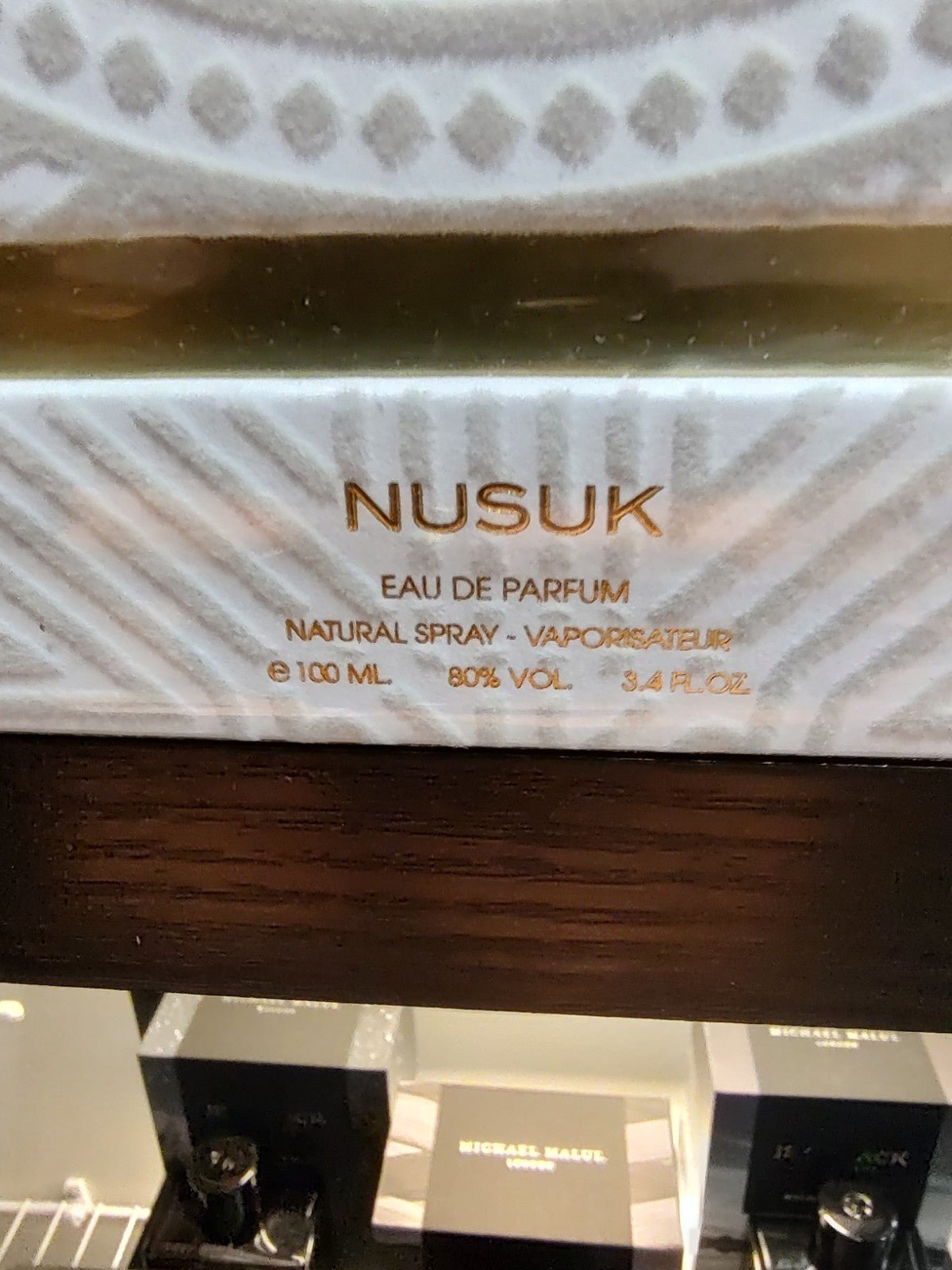 Nusuk Falak Eau de Parfum Spray 100ml 3.4 fl oz Vanilla Lavender Cinnamon