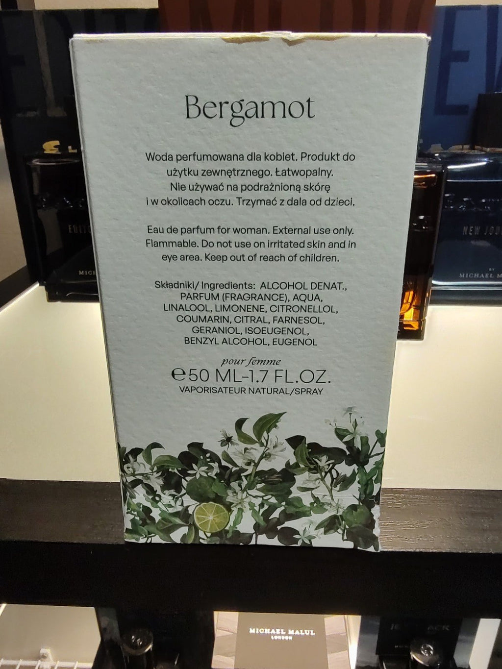 NOU Bergamot Eau de Parfum 50ml / 1.7 fl oz
