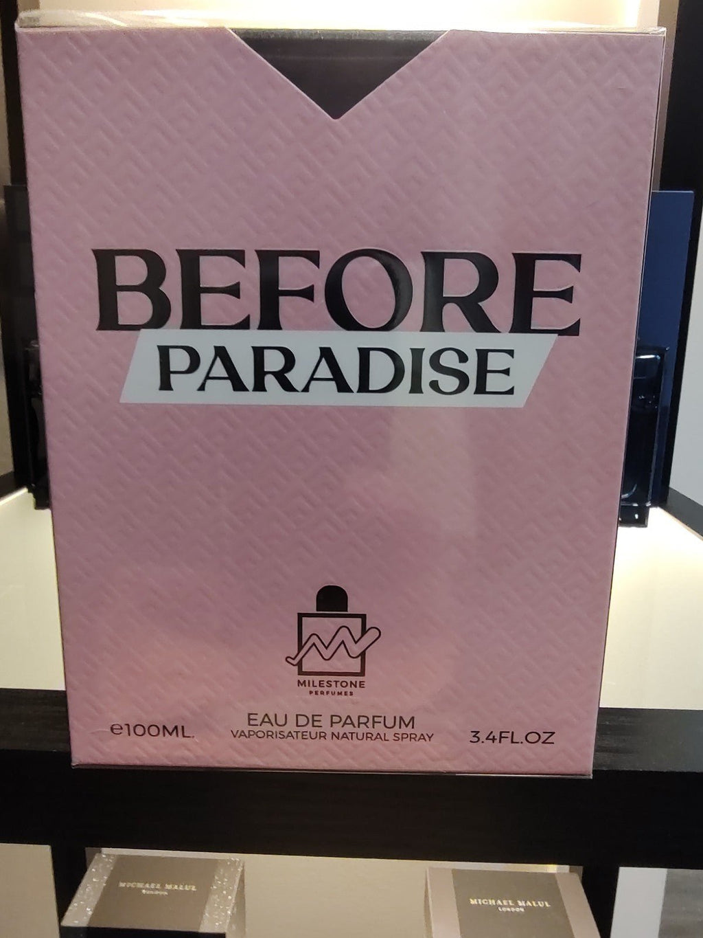 Milestone Perfumes Before Paradise Eau de Parfum Spray 100ml 3.4 fl oz - Ski's Scent-sations