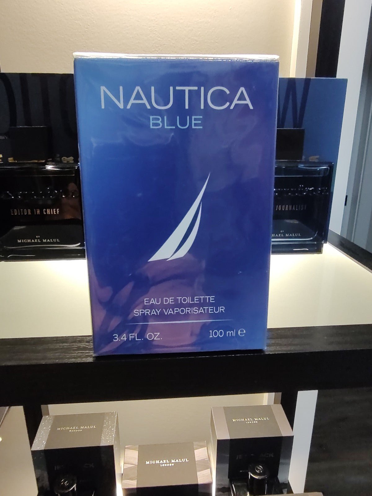 Nautica Blue Eau de Toilette Spray 3.4oz 100ml Men's Fragrance