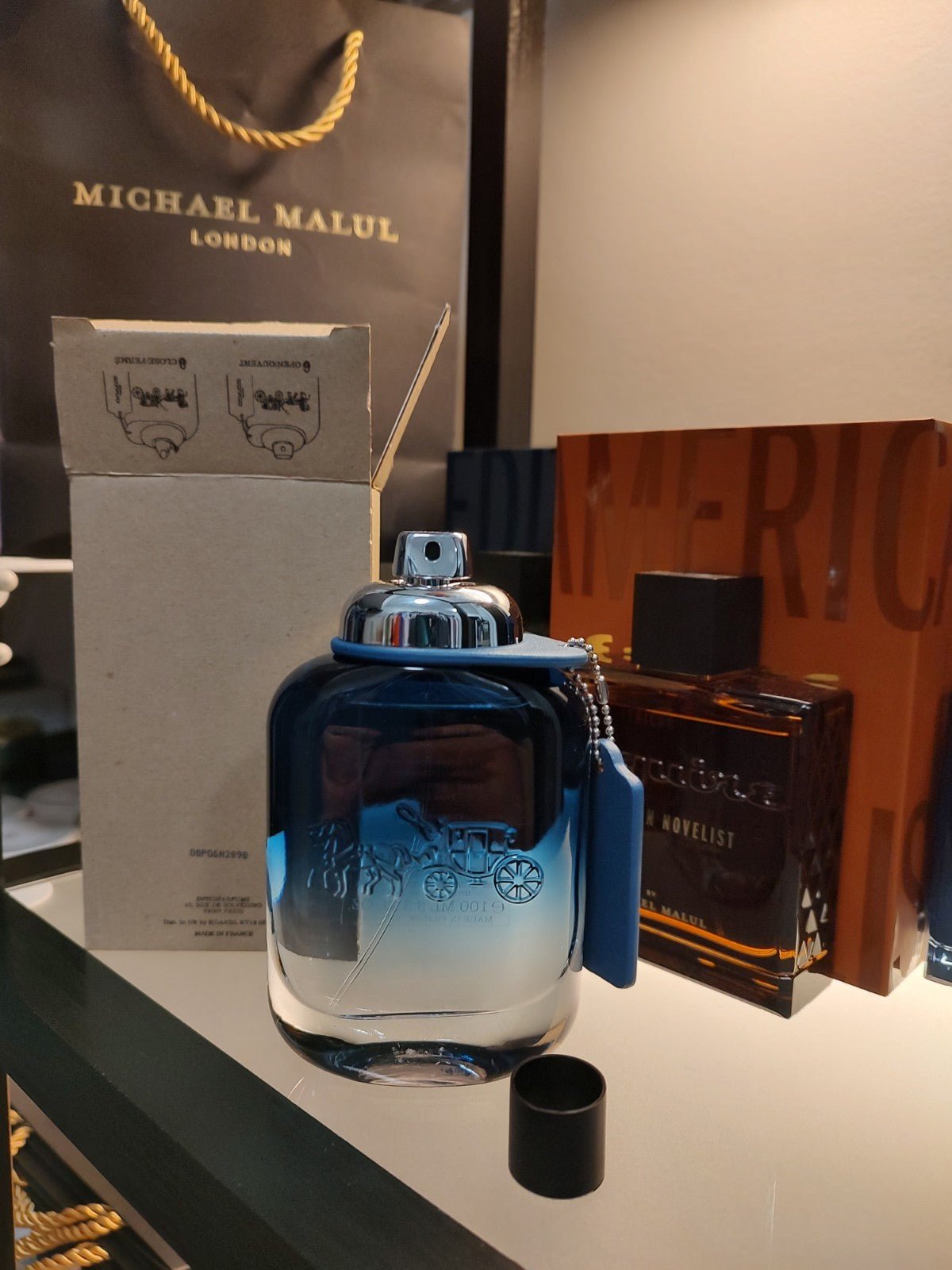 Coach Blue Eau de Toilette Spray 100ml 3.3oz *TESTER* - Ski's Scent-sations