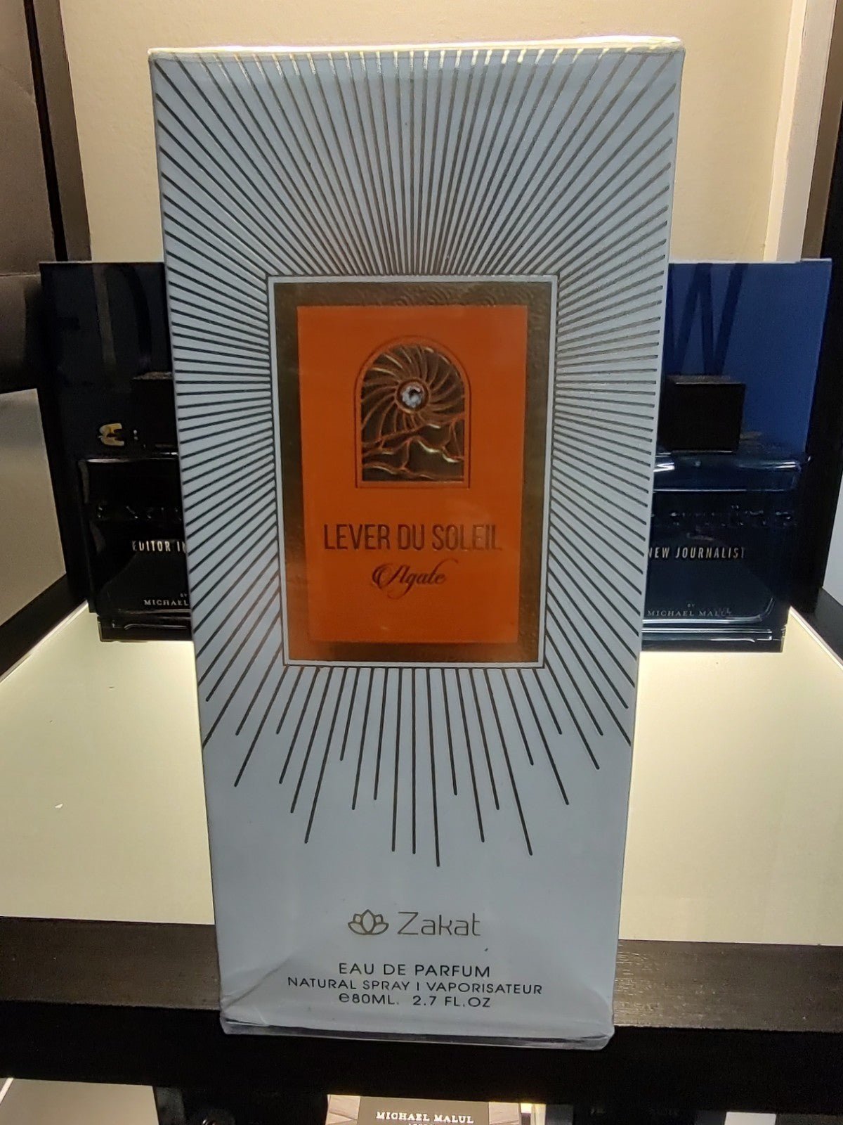 Zakat Lever Du Soleil Agate Eau de Parfum Spray 80ml 2.7 fl oz