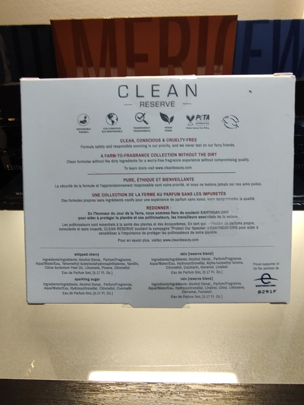 Clean Reserve Giving Back Eau de Parfum Travel Set 4 x 0.17 fl oz