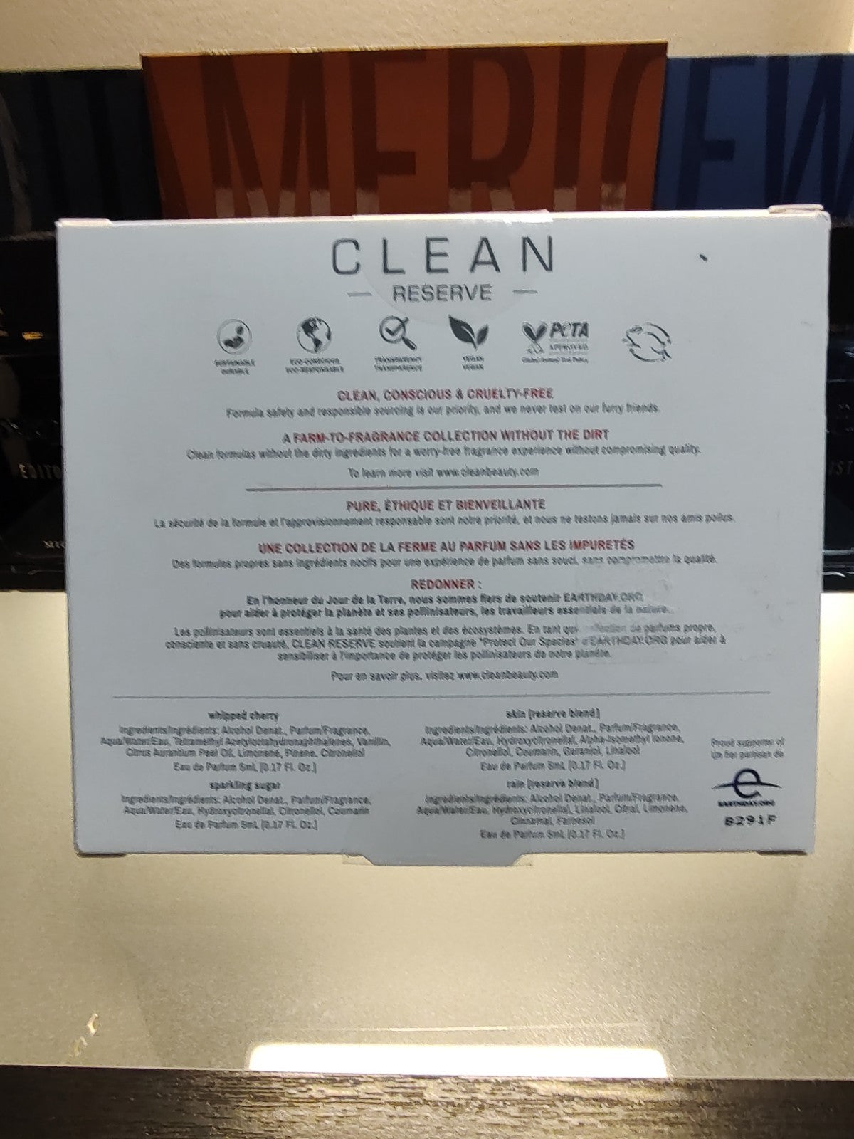 Clean Reserve Giving Back Eau de Parfum Travel Set 4 x 0.17 fl oz