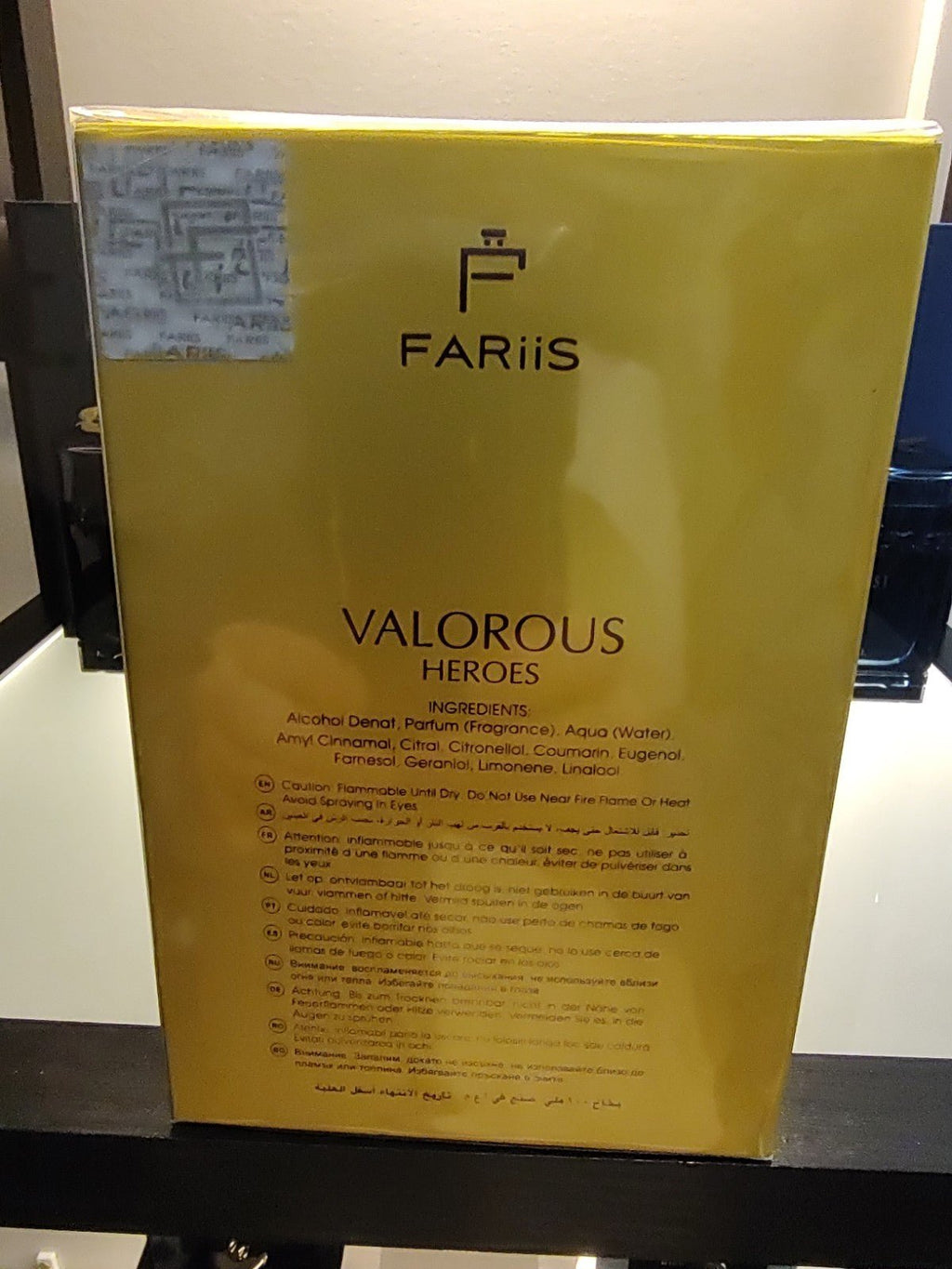 FARiiS Valorous Heroes Radiance Eau de Parfum Spray 100ml 3.4 fl oz