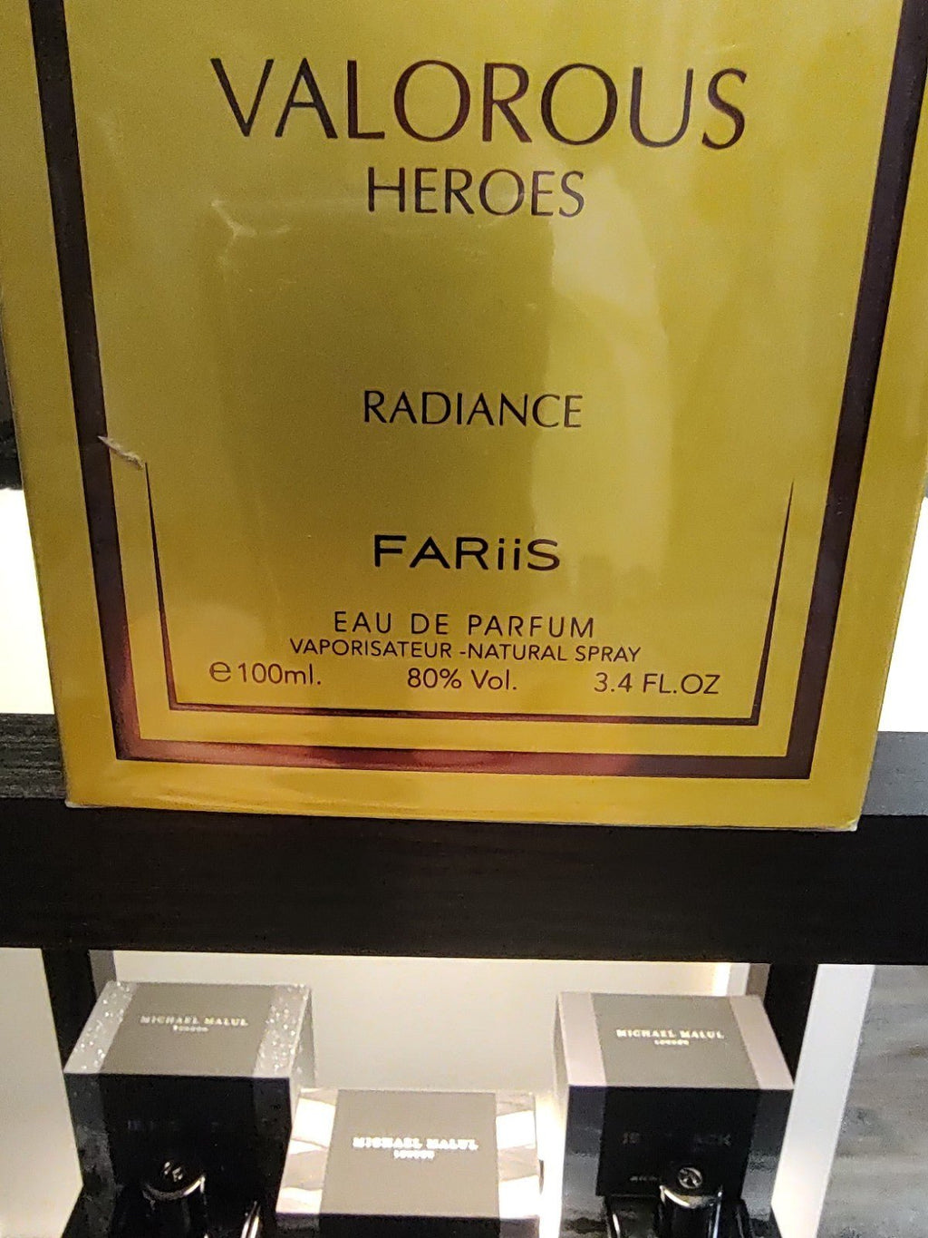 FARiiS Valorous Heroes Radiance Eau de Parfum Spray 100ml 3.4 fl oz