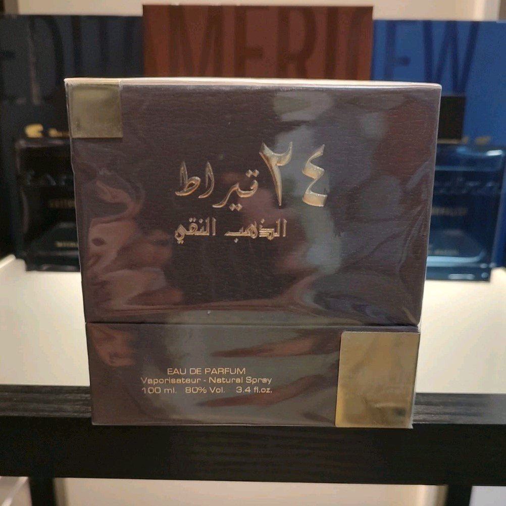Lattafa 24 Carat Pure Gold Eau de Parfum Spray 100ml 3.4oz