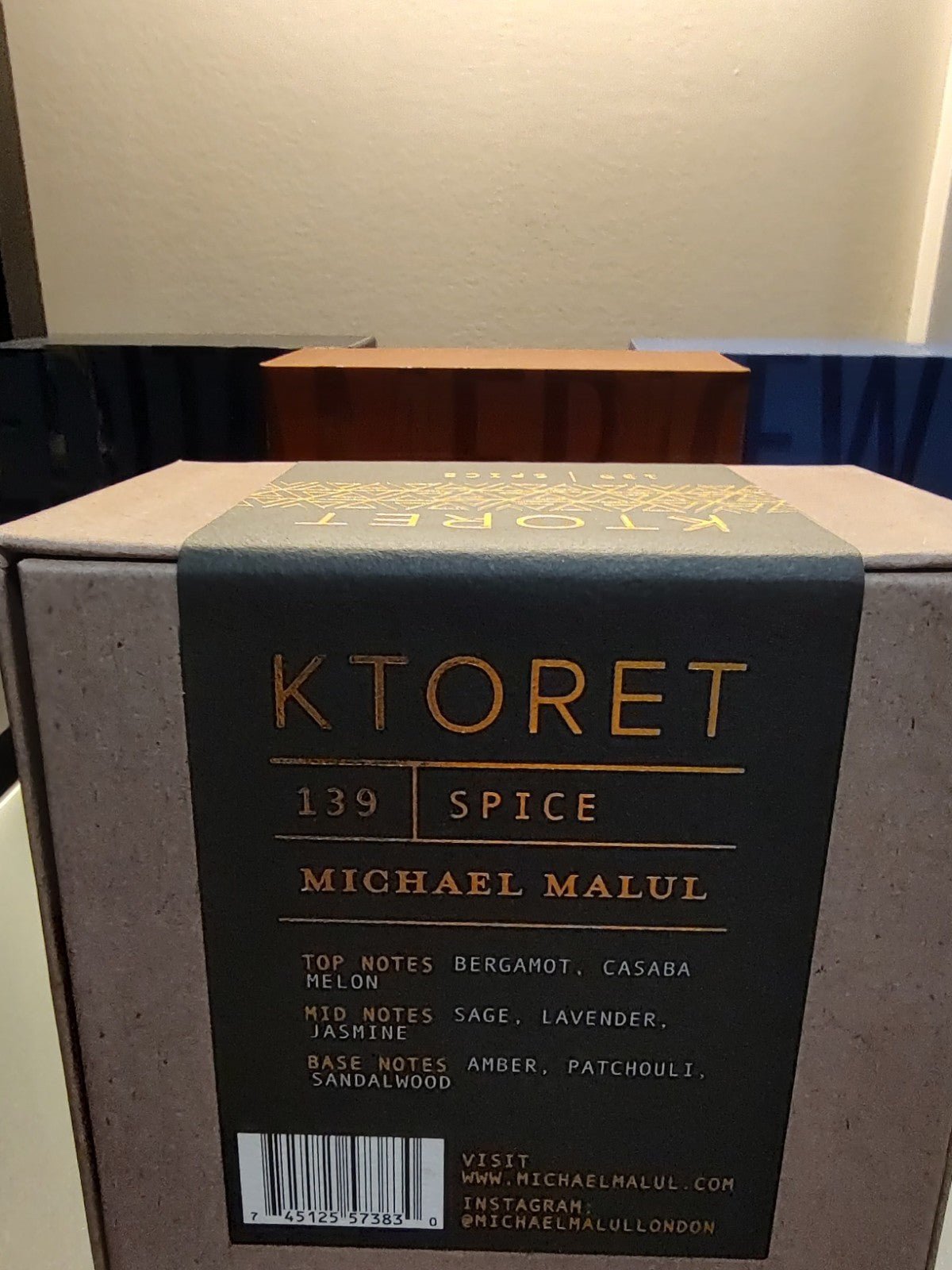 Michael Malul Ktoret Spice Eau de Parfum 100ml 3.4 fl oz Unisex