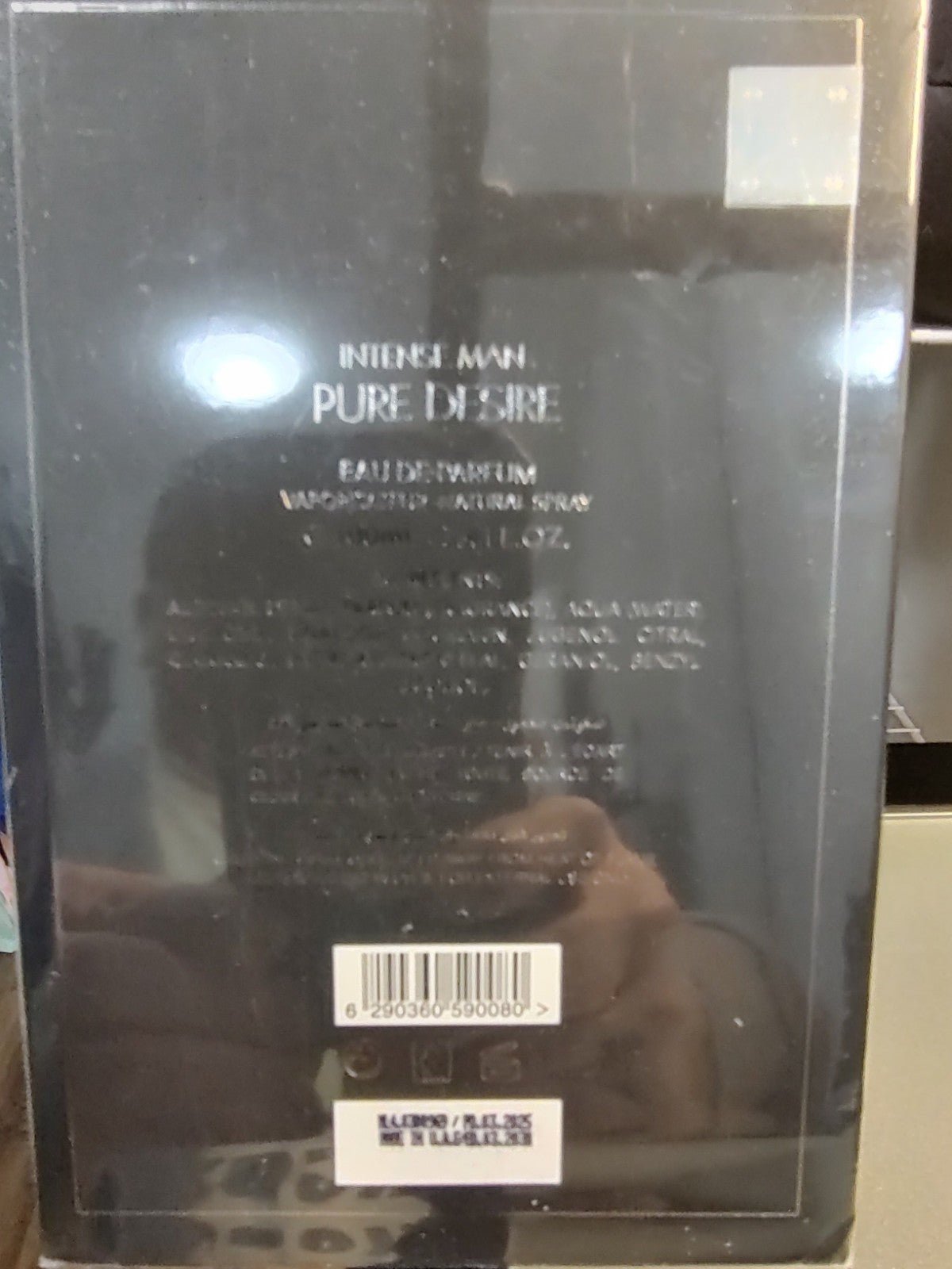 Lattafa Rave Intense Man Pure Desire EDP 100ml 3.4 Fl oz