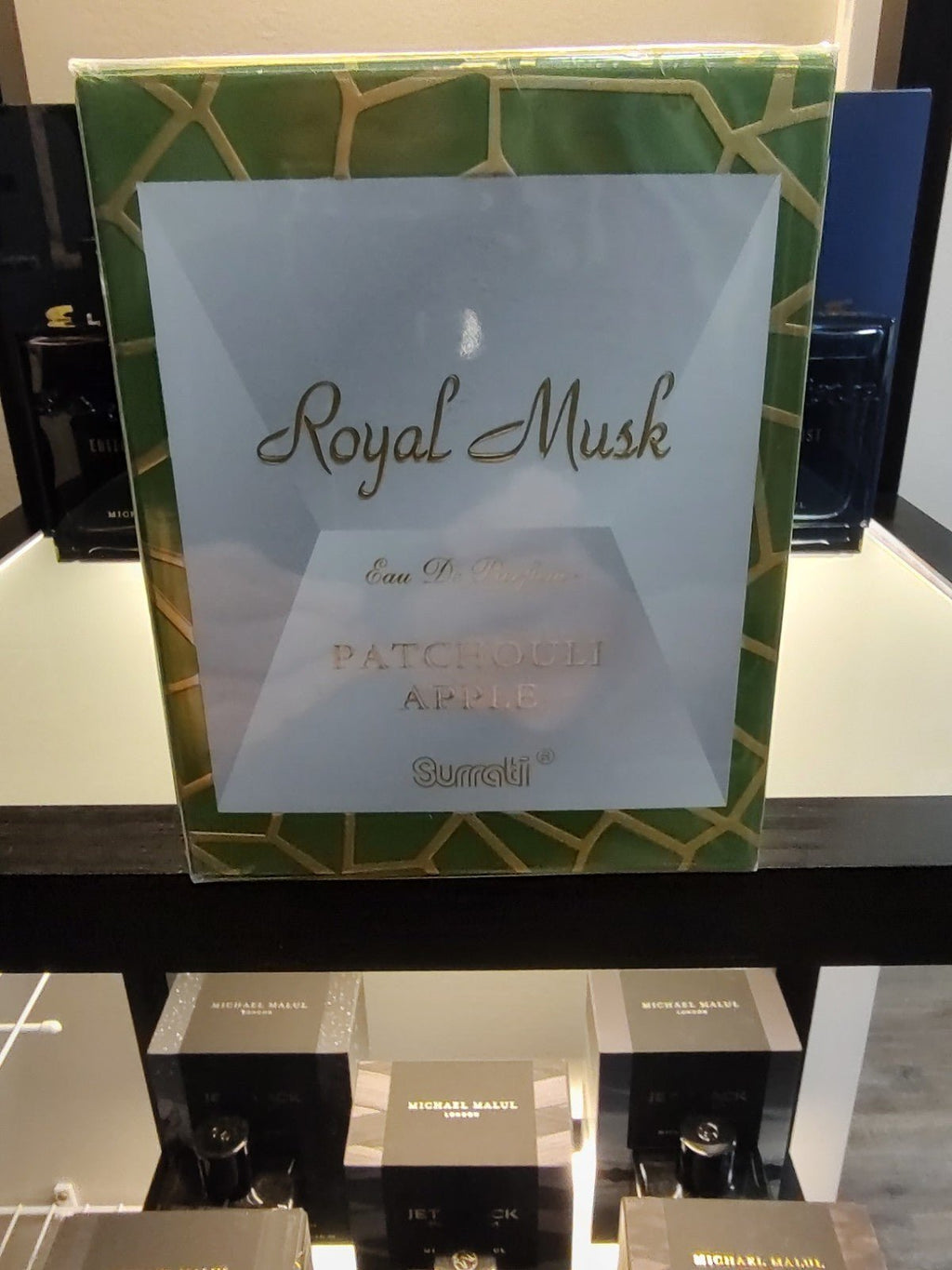 Surrati Royal Musk Patchouli Apple Eau de Parfum Spray 3.4 fl oz - Ski's Scent-sations