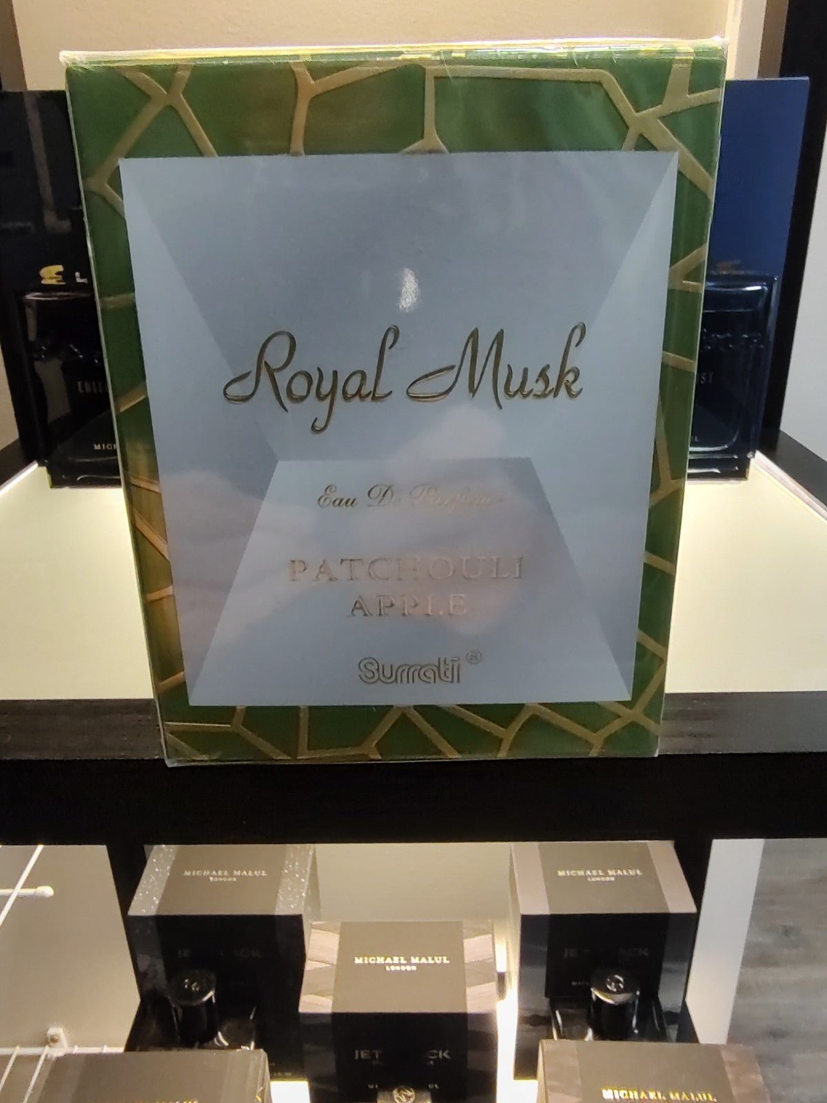 Surrati Royal Musk Patchouli Apple Eau de Parfum Spray 3.4 fl oz - Ski's Scent-sations