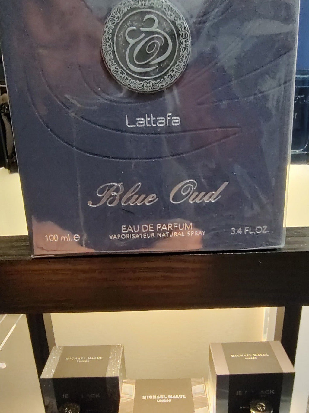 Lattafa Blue Oud Eau de Parfum Spray 100ml 3.4 fl oz - Ski's Scent-sations