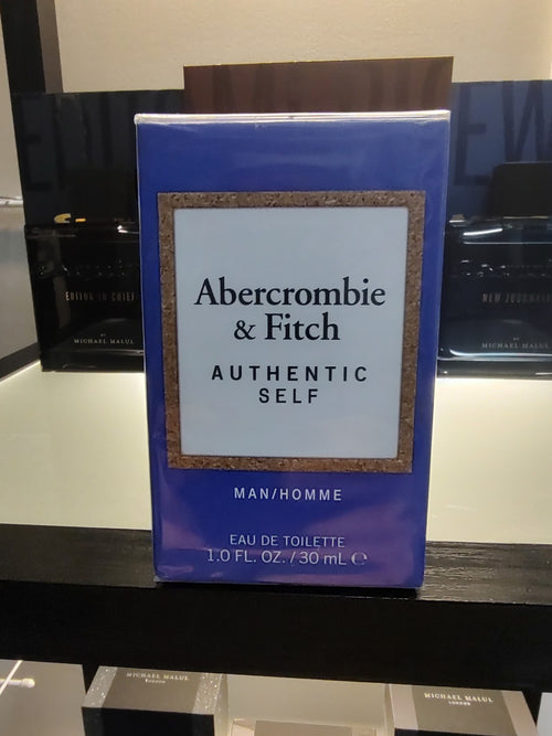 Abercrombie & Fitch Authentic Self 1.0oz 30ml Eau de Toilette Spray Regular Size