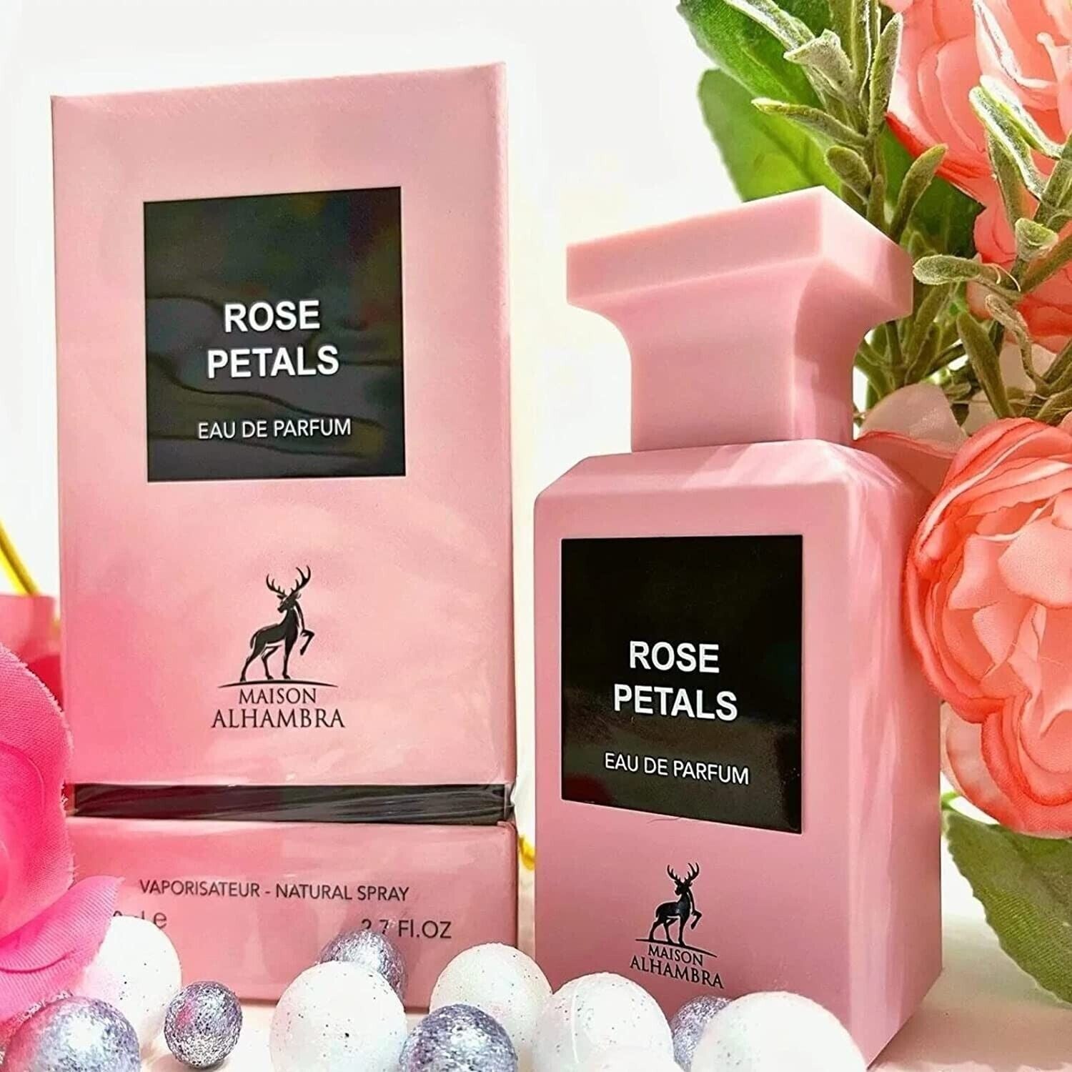 Maison Alhambra Rose Petals Eau de Parfum Spray 2.7 fl oz