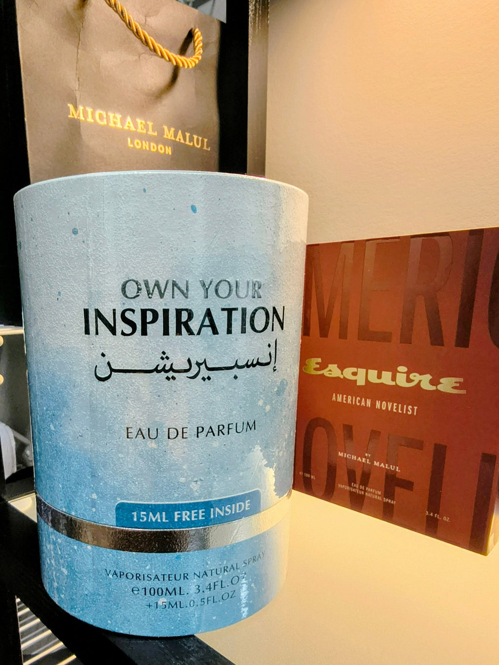 Emper Own Your Inspiration EDP 100ml 3.4 Fl oz plus free 15 ml .5 Fl oz Travel Spray