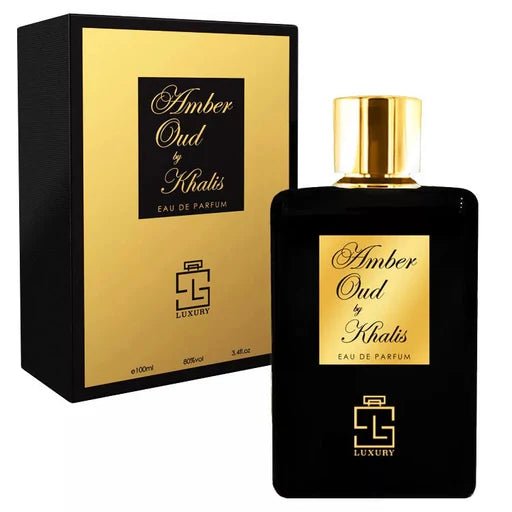 Khalis Luxury Amber Oud EDP 100ml 3.4 Fl oz