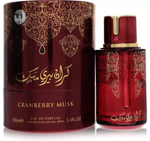 Arabiyat Prestige Cranberry Musk Eau de Parfum Spray 100ml 3.4 fl oz