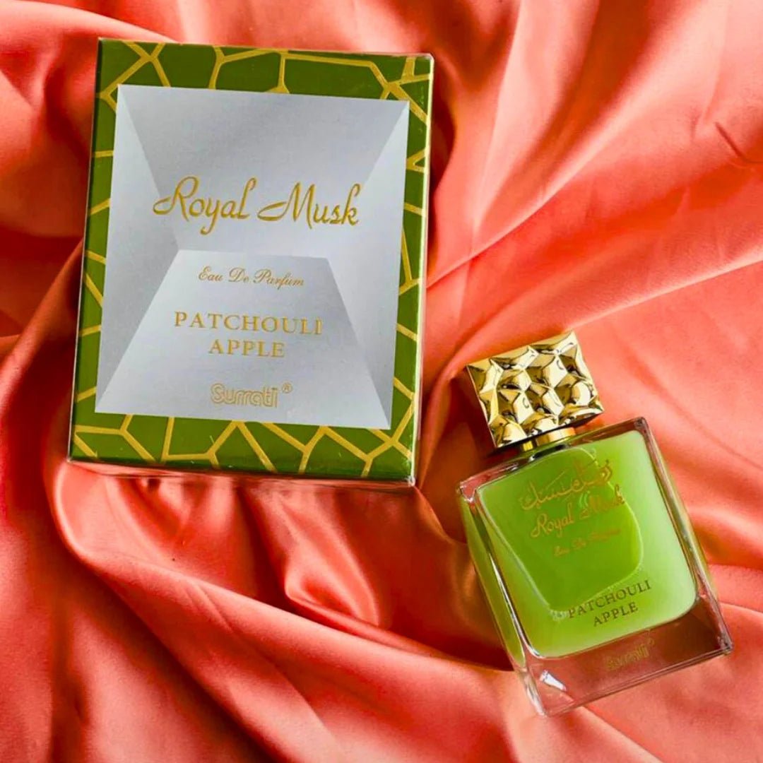 Surrati Royal Musk Patchouli Apple Eau de Parfum Spray 3.4 fl oz - Ski's Scent-sations