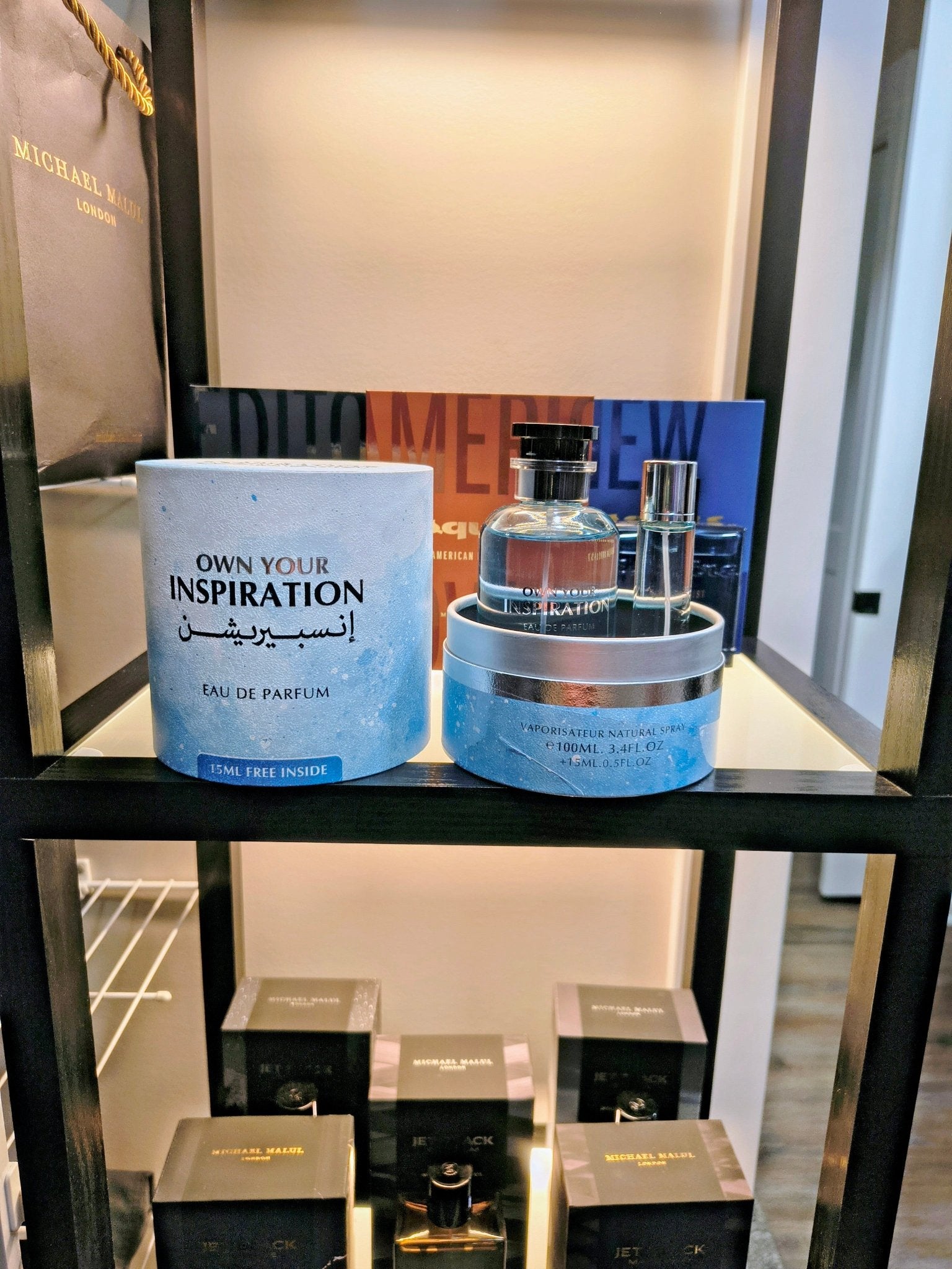Emper Own Your Inspiration EDP 100ml 3.4 Fl oz plus free 15 ml .5 Fl oz Travel Spray
