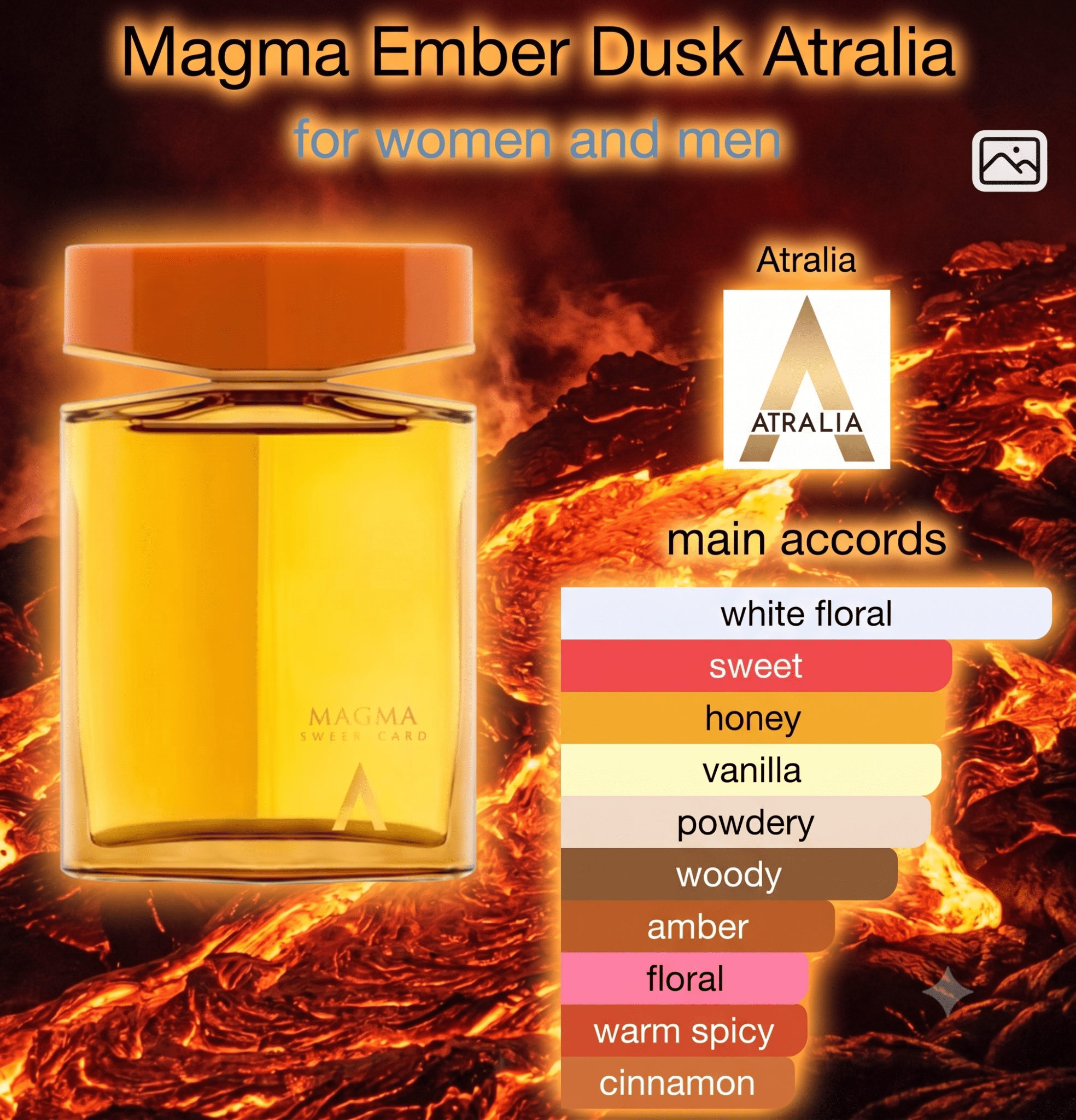 Atralia Magma Ember Dusk Extract De Parfum 80ml