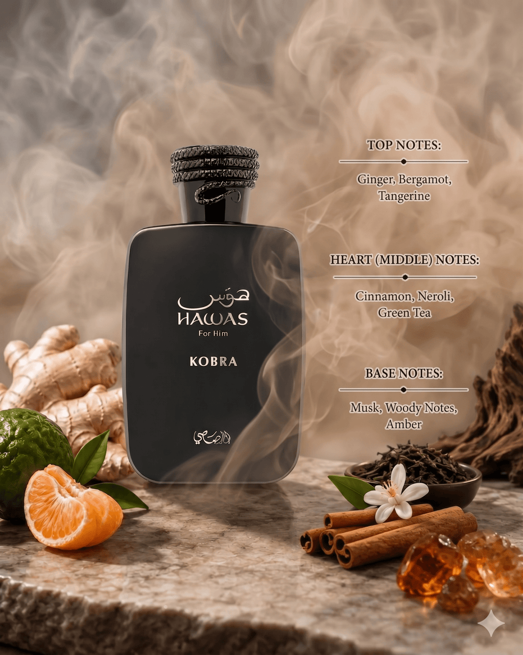 Rasasi Hawas Kobra Eau De Parfum 100ml