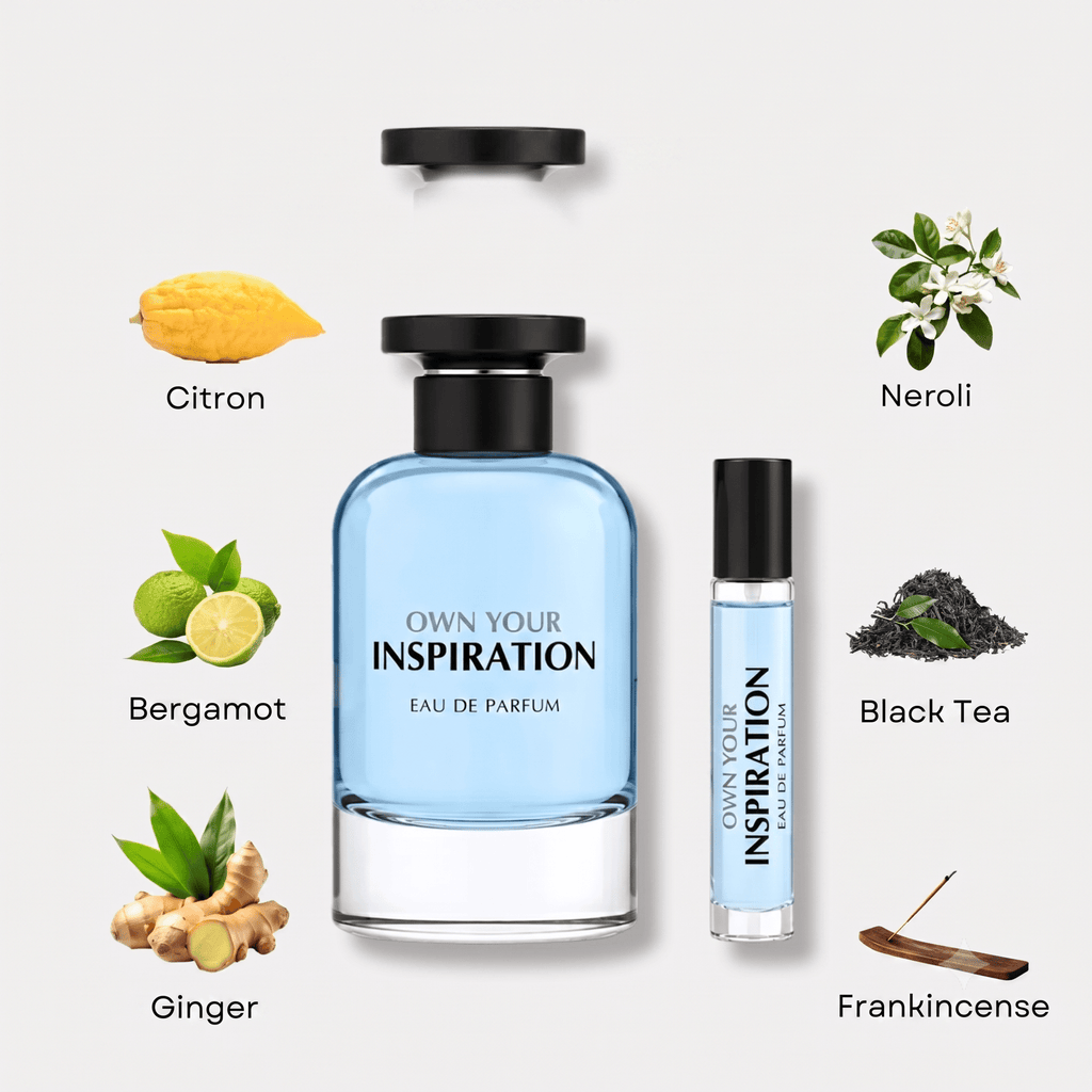 Emper Own Your Inspiration EDP 100ml 3.4 Fl oz plus free 15 ml .5 Fl oz Travel Spray
