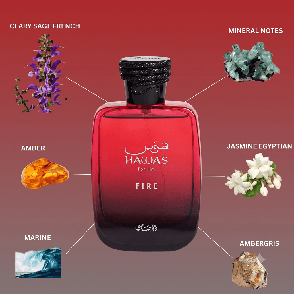 Rasasi Hawas Fire Eau De parfum 100ml
