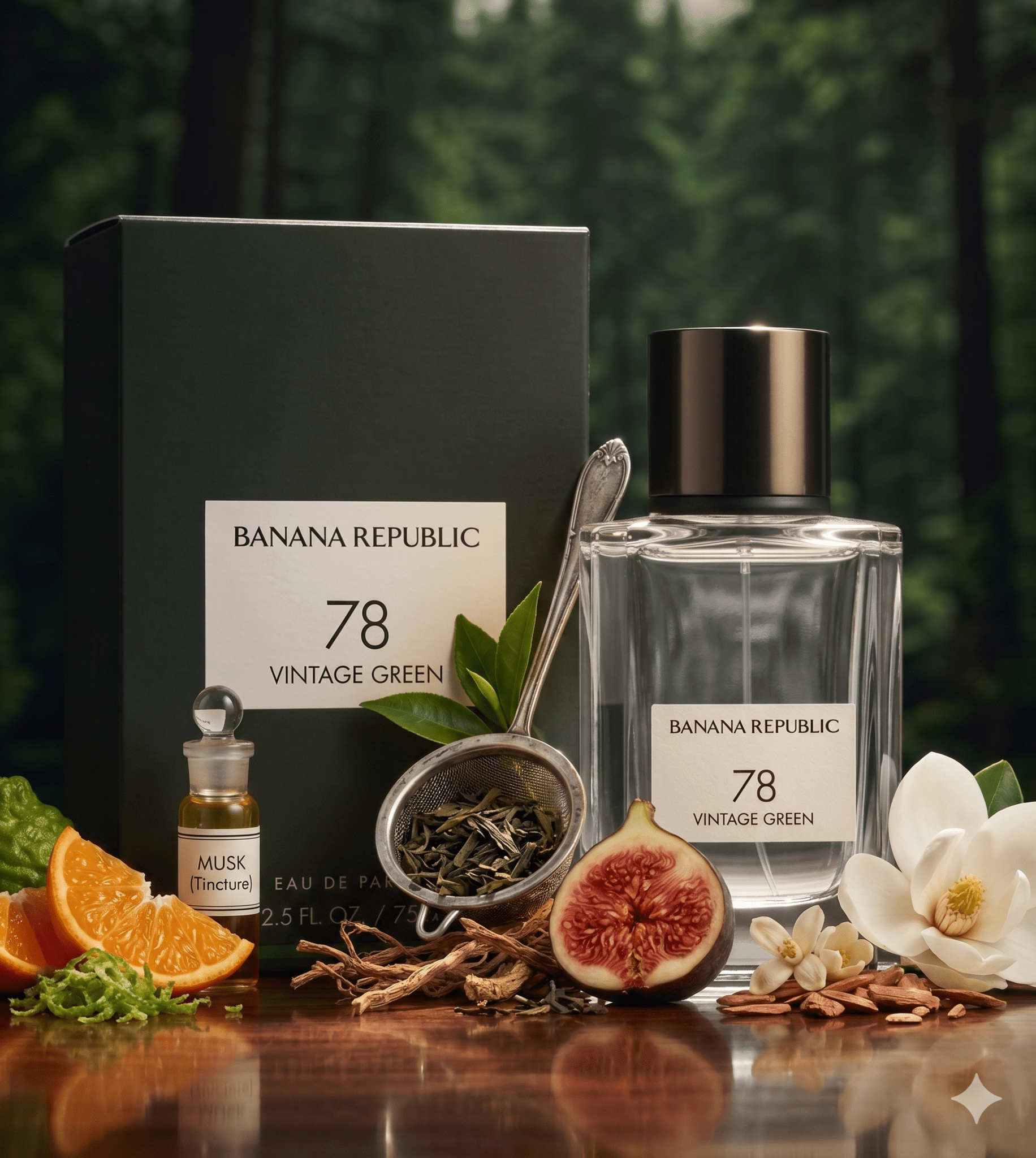 Banana Republic 78 Vintage Green EDP 75ml 2.5 Fl oz