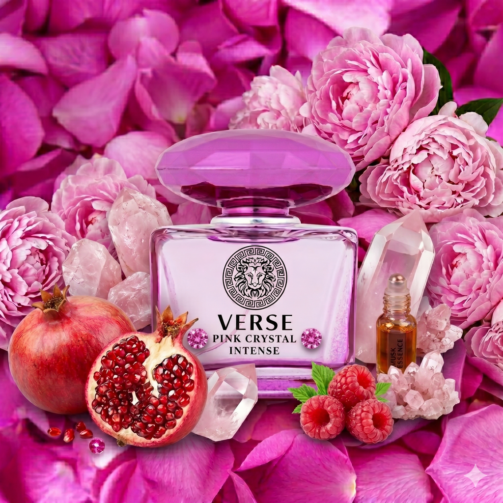 Verse Pink Crystal Intense EDP 100ml 3.4 Fl oz