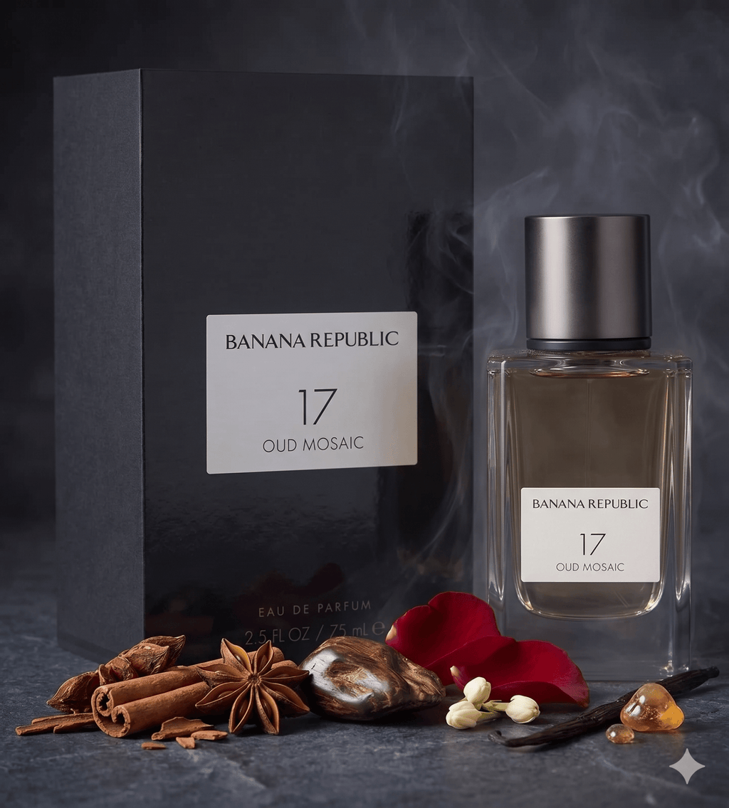 Banana Republic 17 Oud Mosaic Eau De Parfum 75ml 2.5 Fl oz