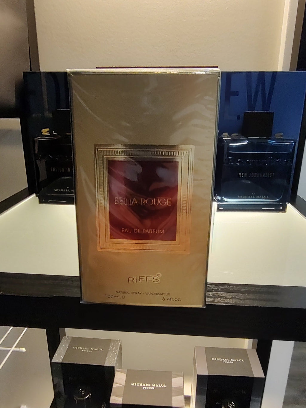 Riiffs Bella Rouge Eau De Parfum 100ml 3.4 Fl oz