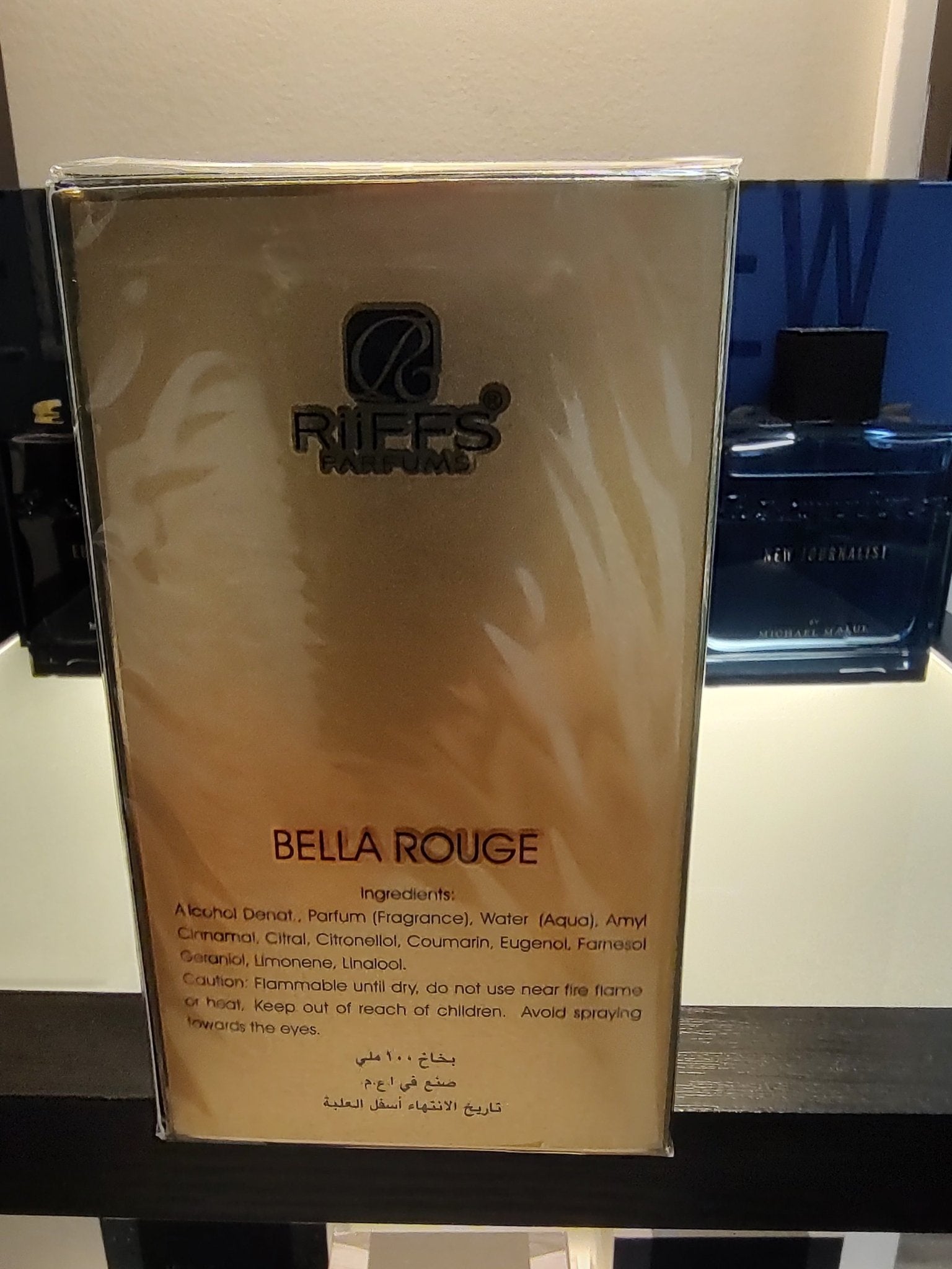 Riiffs Bella Rouge Eau De Parfum 100ml 3.4 Fl oz