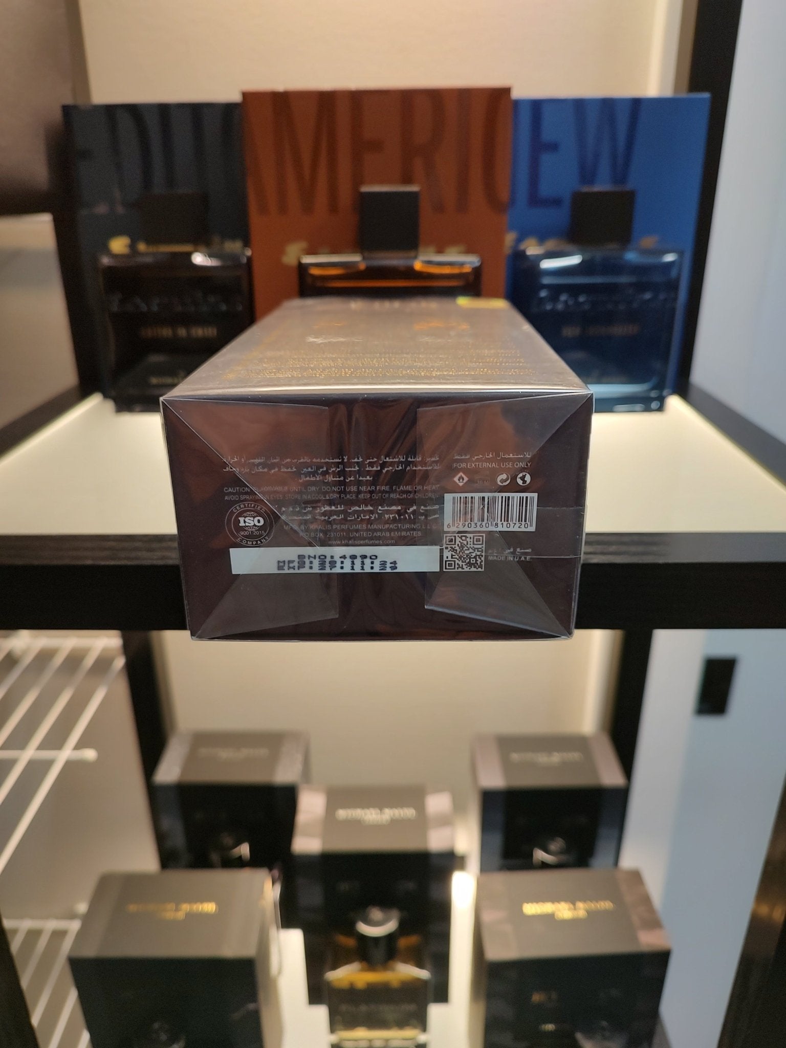 Khalis Luxury The Sheik Gold Edition N.77 EDP 100ml 3.4 Fl oz - Ski's Scent-sations